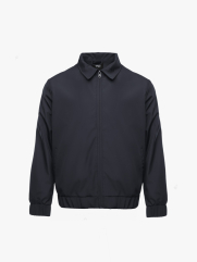 Áo Khoác Dù Ép Trơn Form Regular AK078 Màu Xanh Đen