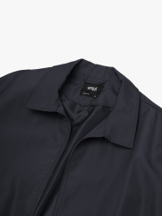 Áo Khoác Dù Ép Trơn Form Regular AK078 Màu Xanh Đen