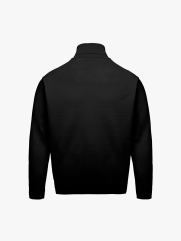 Áo Len Cổ Lọ Thêu 4M Ở Cổ Form Regular AL015 Màu Đen