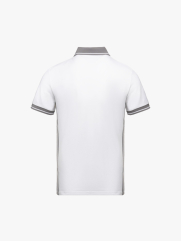 Áo Polo Cá Sấu In 2 Bên Sườn Form Regular PO175 Màu Trắng