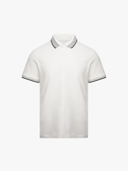 Áo Polo Cổ Phối Màu Form Regular PO172 Màu Trắng