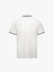 Áo Polo Cổ Phối Màu Form Regular PO172 Màu Trắng