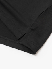 Áo Polo Thể Thao In Logo 4M Tròn Form Regular PO171 Màu Đen