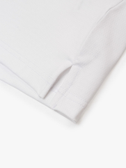 Áo Polo Thể Thao In Logo 4M Tròn Form Regular PO171 Màu Trắng