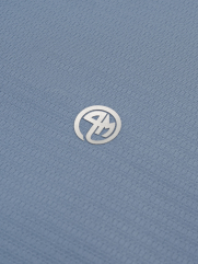 Áo Polo Thể Thao In Logo 4M Tròn Form Regular PO171 Màu Xám Xanh