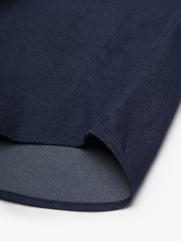 Áo Sơ Mi Denim Thêu Just Breath Form Regular SM196 Màu Xanh Biển Đậm