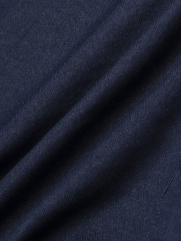 Áo Sơ Mi Denim Thêu Just Breath Form Regular SM196 Màu Xanh Biển Đậm