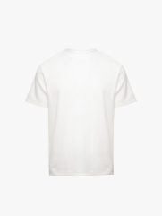 Áo Thun Dệt Kim Thêu Logo M Form Regular AT181 Màu Trắng