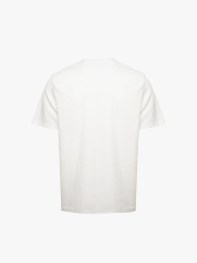 Áo Thun Dệt Kim Thêu Logo M Form Regular AT181 Màu Trắng