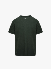 Áo Thun Dệt Kim Thêu Logo M Form Regular AT181 Màu Xanh Lá