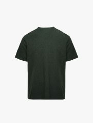 Áo Thun Dệt Kim Thêu Logo M Form Regular AT181 Màu Xanh Lá