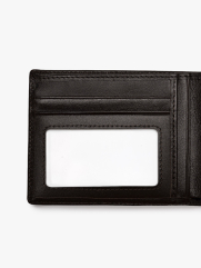 VÍ DA NAPPA CÓ KHÓA DÁNG NGANG BV057 Màu Nâu