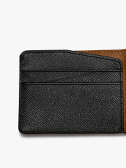 VÍ DA EPSOM MINI DÁNG NGANG PHỐI MÀU BV060