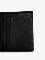 VÍ DA SAFFIANO KHÓA KÉO DÁNG ĐỨNG BV059