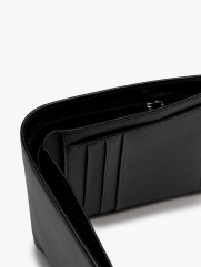 VÍ DA SAFFIANO KHÓA KÉO DÁNG ĐỨNG BV059