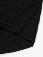 Áo Polo Dệt Kim Vặn Thừng Form Slimfit PO177 Màu Đen