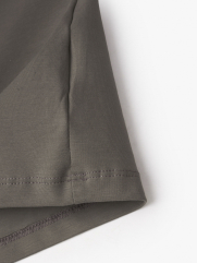 Áo Thun Cổ Tròn Trơn Form Modern AT186 Màu Nâu