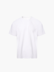 Áo Thun Cổ Tròn Trơn Form Modern AT186 Màu Trắng