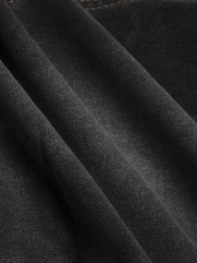 Quần Jean Rã Diễu Trang Trí Thêu 4M Form Regular QJ121 Màu Xám