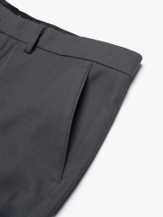 Quần Tây Trơn Form Slimfit QT071 Màu Xám Đậm