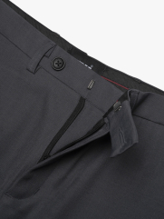 Quần Tây Trơn Form Slimfit QT071 Màu Xám Đậm