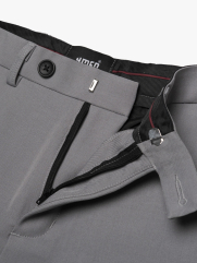 Quần Tây Trơn Form Slimfit QT071 Màu Xám Nhạt