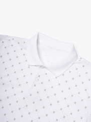 Aó Polo In Pattern Ngựa Form Regular PO180 Màu Trắng