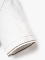 Aó Polo Thêu Đầu Ngựa Ở Ngực Form Slimfit PO181 Màu Trắng