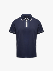 Aó Polo Thêu Logo Ngựa Dưới Lai Form Regular PO182 Màu Xanh Đen