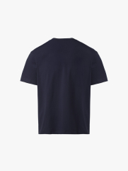 Áo Thun In Đầu Ngựa 4M Form Regular AT185 Màu Xanh Đen