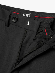 Quần Tây Trơn Form Slimfit QT071 Màu Đen