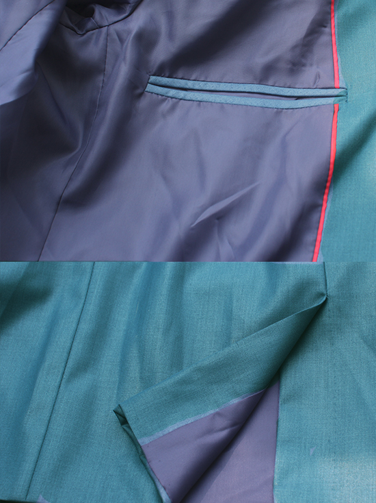 Áo Vest Xanh Cổ Vịt AV2L1074-2