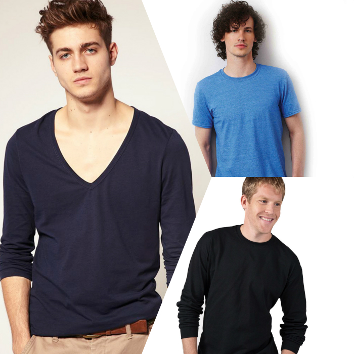 Cách phối áo thun nam trơn đi chơi tết 2017