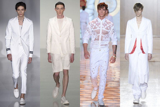 Cách diện đồ trắng chuẩn men dành cho nam