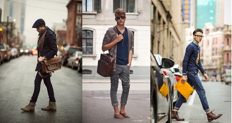 Cách chọn túi xách theo dáng người dành cho các nam giới
