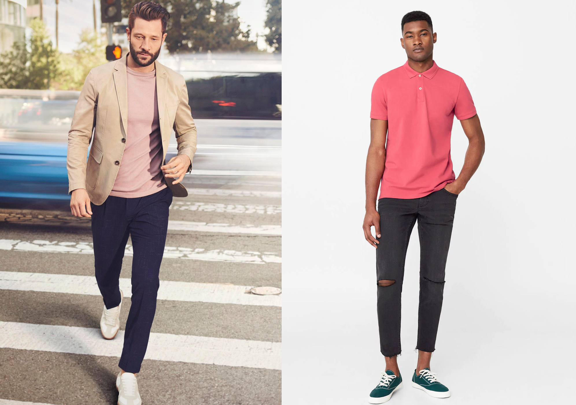 Cách mix đồ 3 sắc màu khó nhằn của nam giới