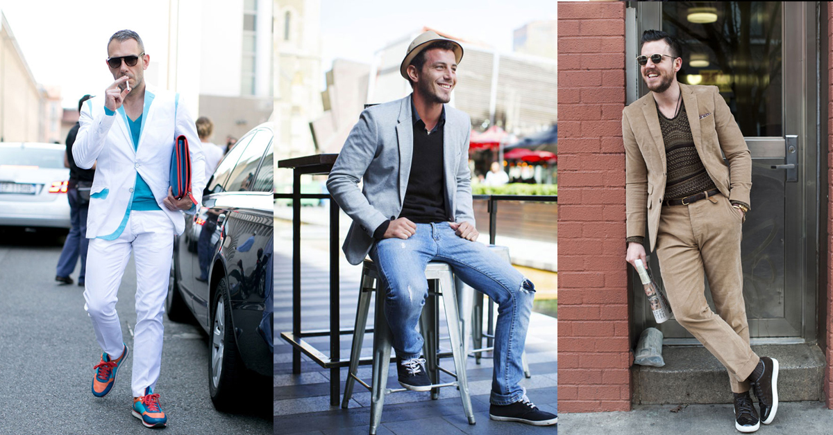 Xu hướng thời trang nam mạnh mẽ cùng giày Sneakers