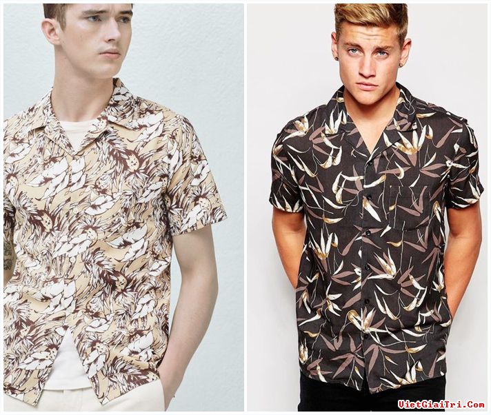 Áo sơ mi nam Cuba làn gió mới cho hè thêm độc đáo