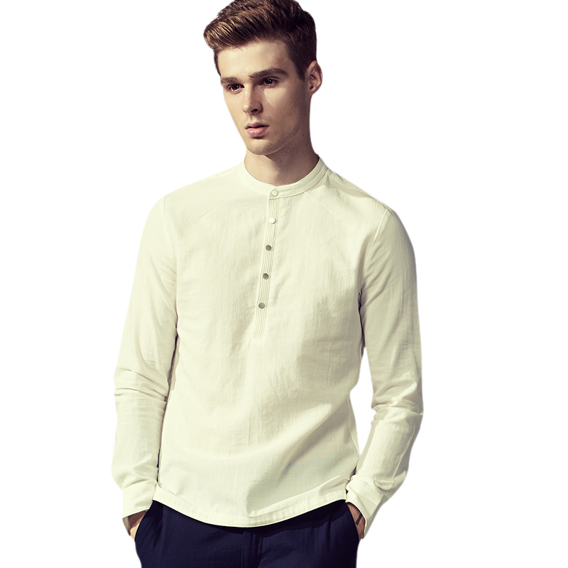 Áo sơ mi nam cổ tàu - xu hướng cho các chàng trai sành điệu 
