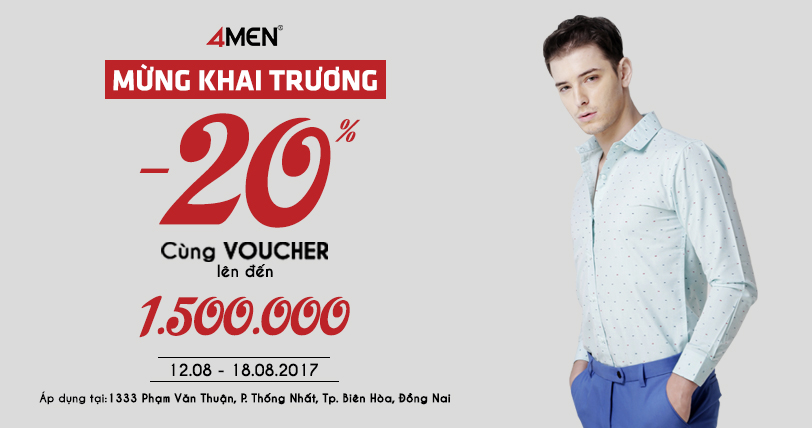 KHAI TRƯƠNG CHI NHÁNH BIÊN HOÀ-GIẢM 20% CÙNG NHIỀU QUÀ TẶNG HẤP DẪN