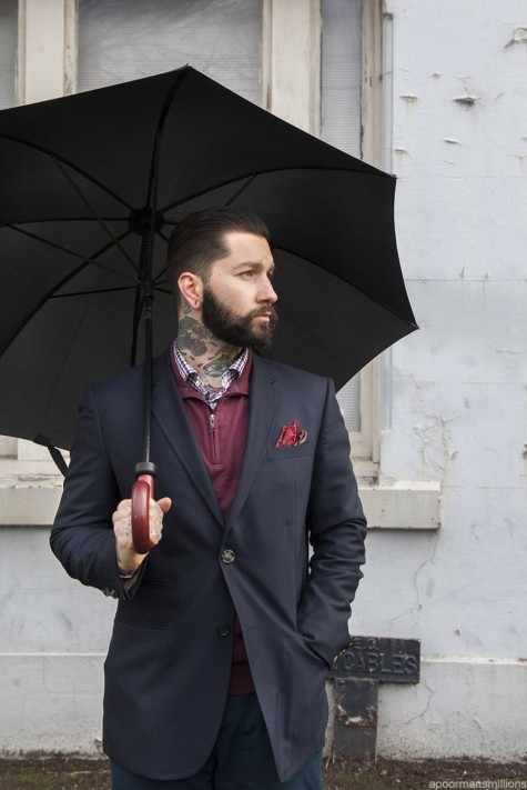 Mẹo mặc quần áo ngày mưa dành cho các quý ông