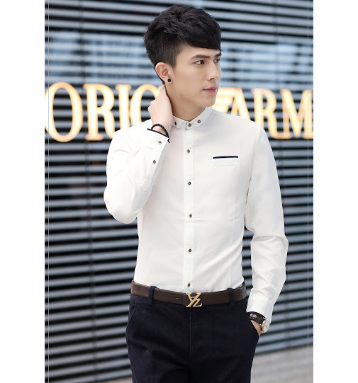 Những mẫu áo sơ mi nam Hàn Quốc đẹp nhất hiện nay tại 4men