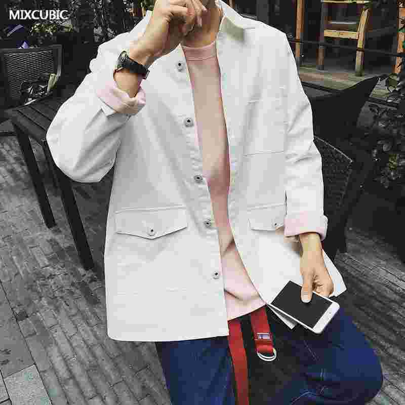 Cách phối đồ nam cùng denim trắng