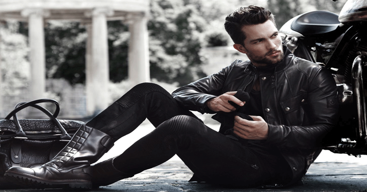 Áo khoác da nam phối cùng phụ kiện gì thì đẹp?