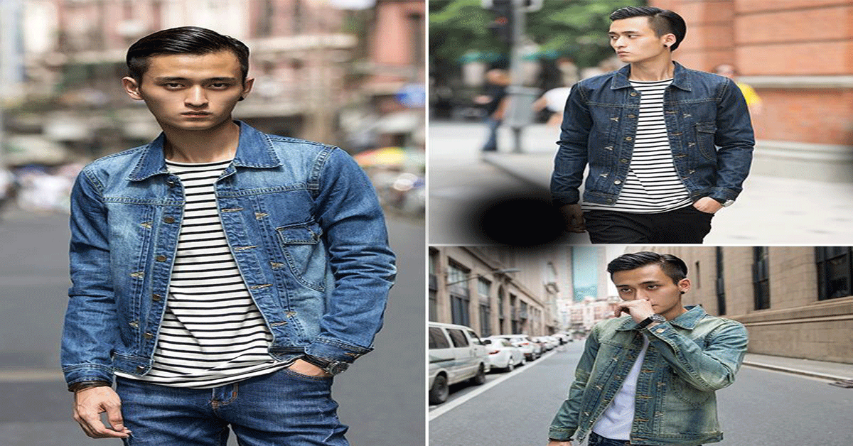 Cách phối đồ cùng áo khoác jean nam cực kỳ phong cách