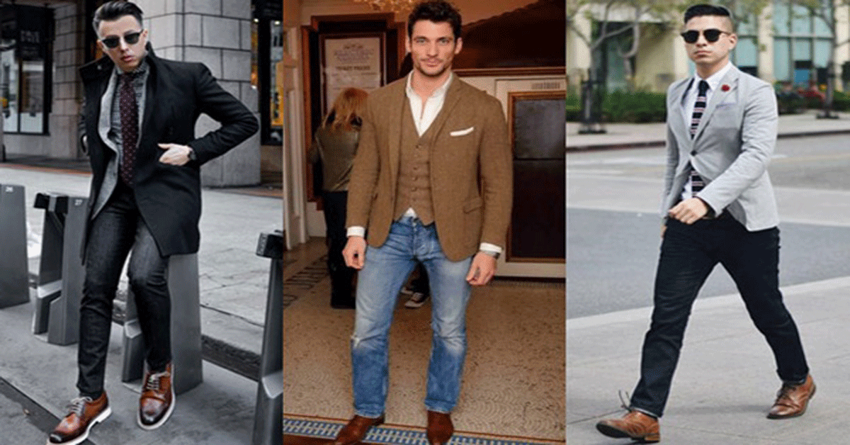 Cách phối giày da và áo nam thích hợp