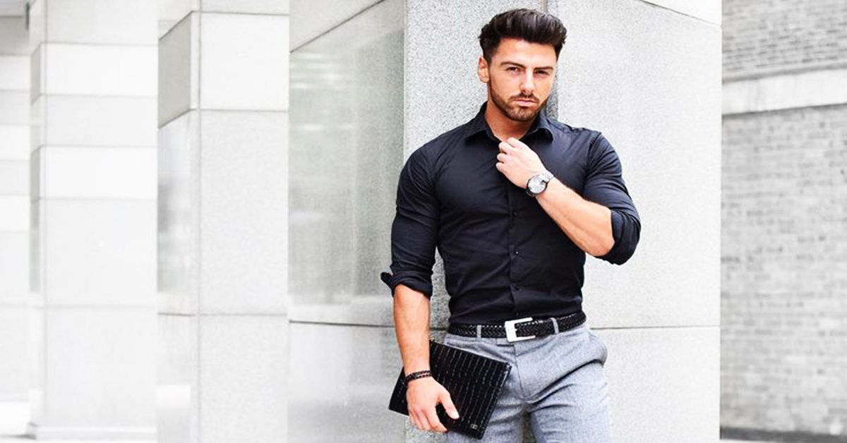 Mách bạn vài cách phối đồ đẹp với sơ mi đen