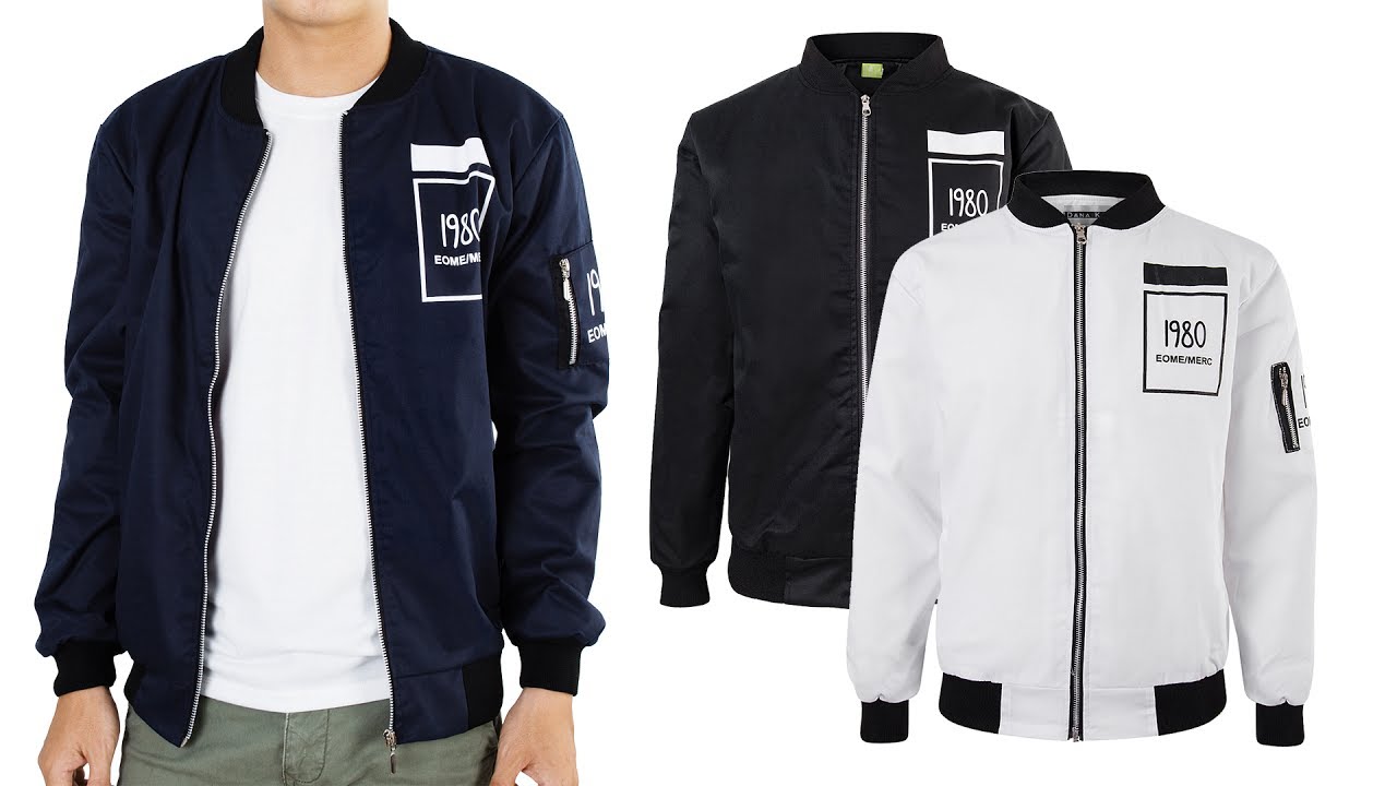 3 loại áo phối cùng áo khoác bomber cực hợp