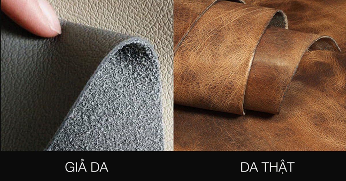 5 mẹo đơn giản phân biệt đồ da thật giả