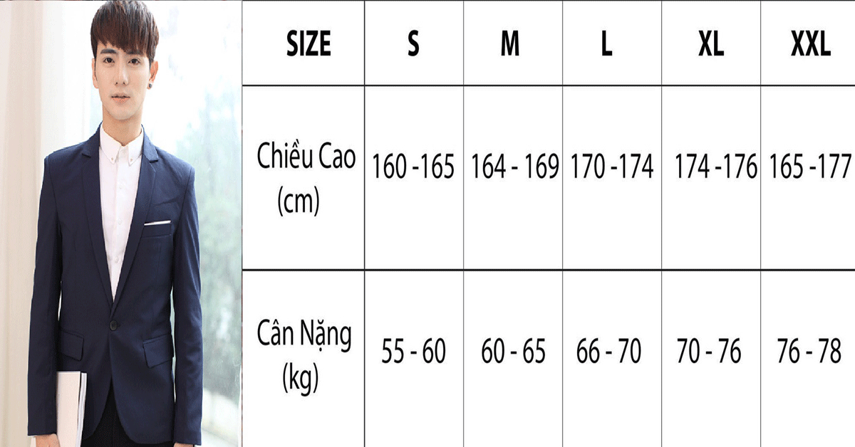 Cách chọn size áo vest nam chuẩn